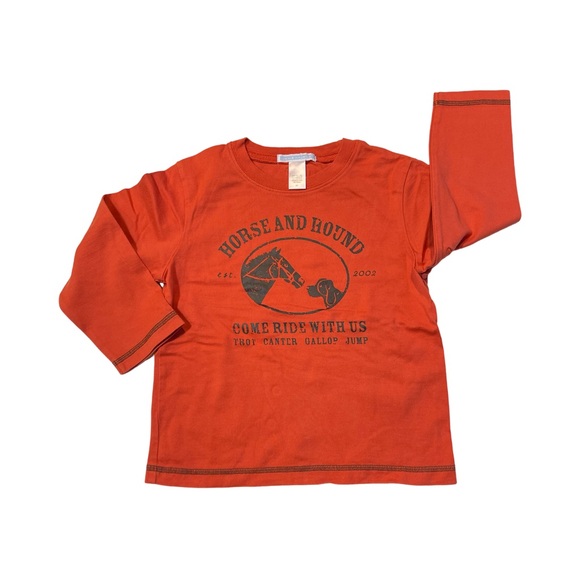 Janie and Jack English Countryside Long-Sleeve Tee 3T - Picture 1 of 3